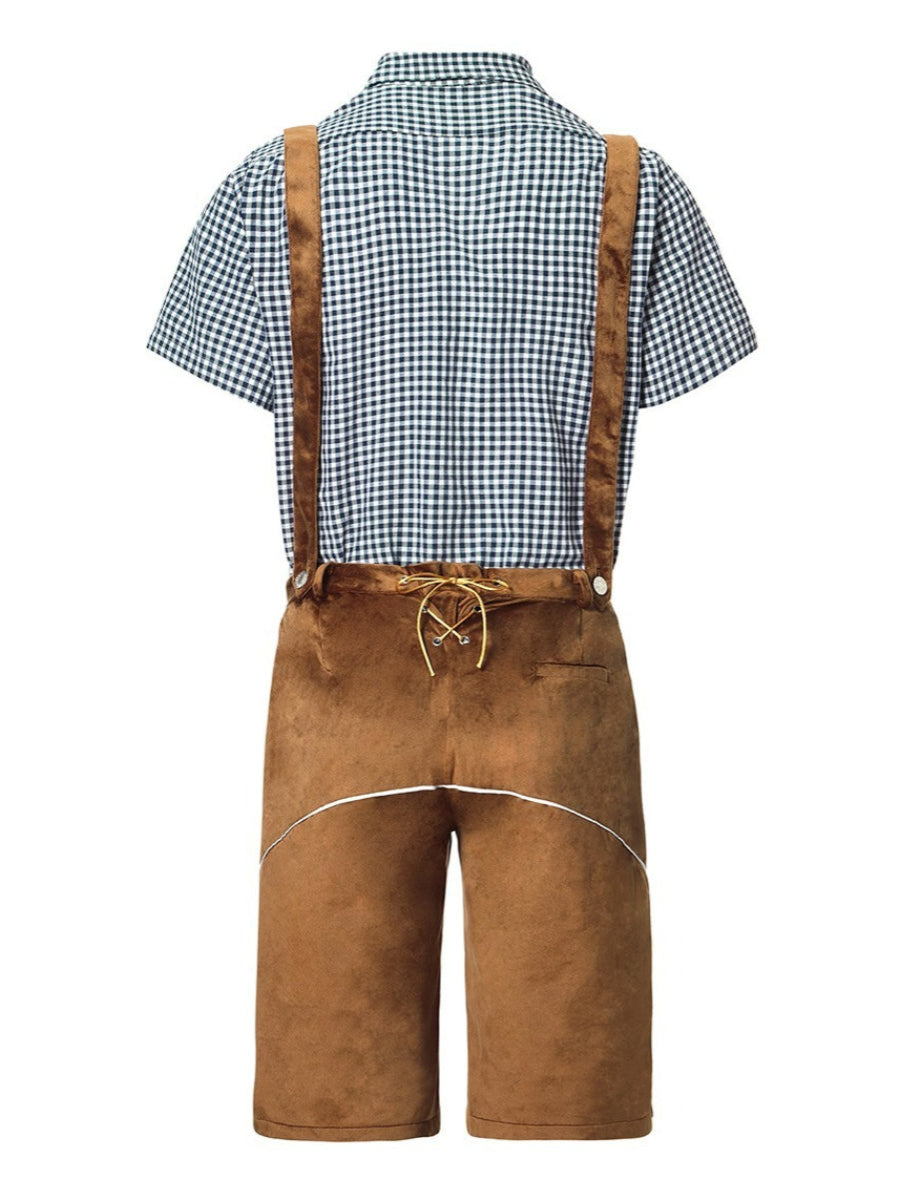 Andres – Traditionelle lederhosen med seler