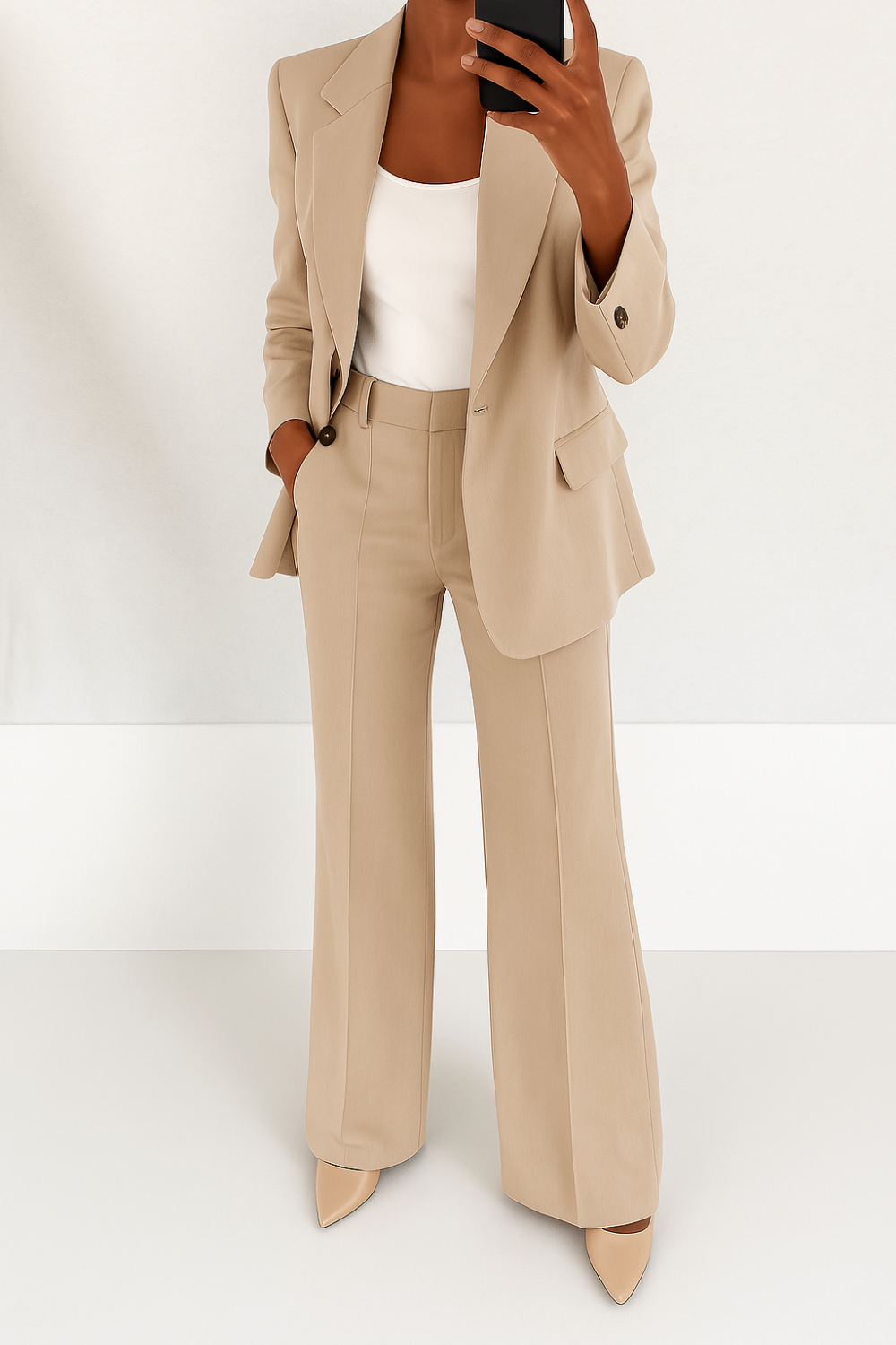 Chiara – Tailored Pantsuit Set
