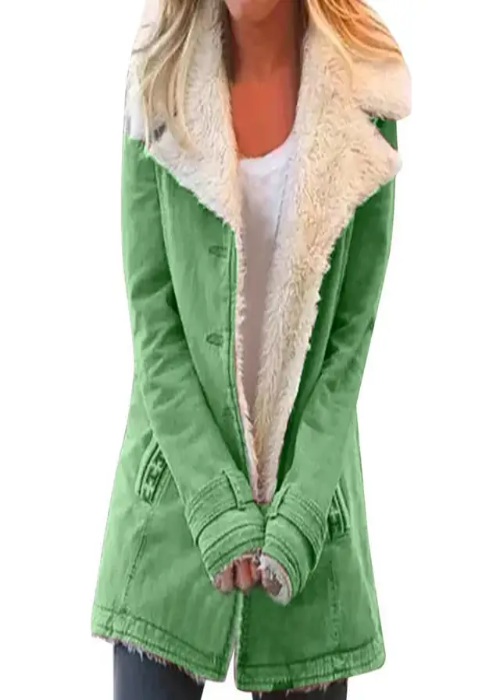 Dahlia – Giacca invernale con faux fur