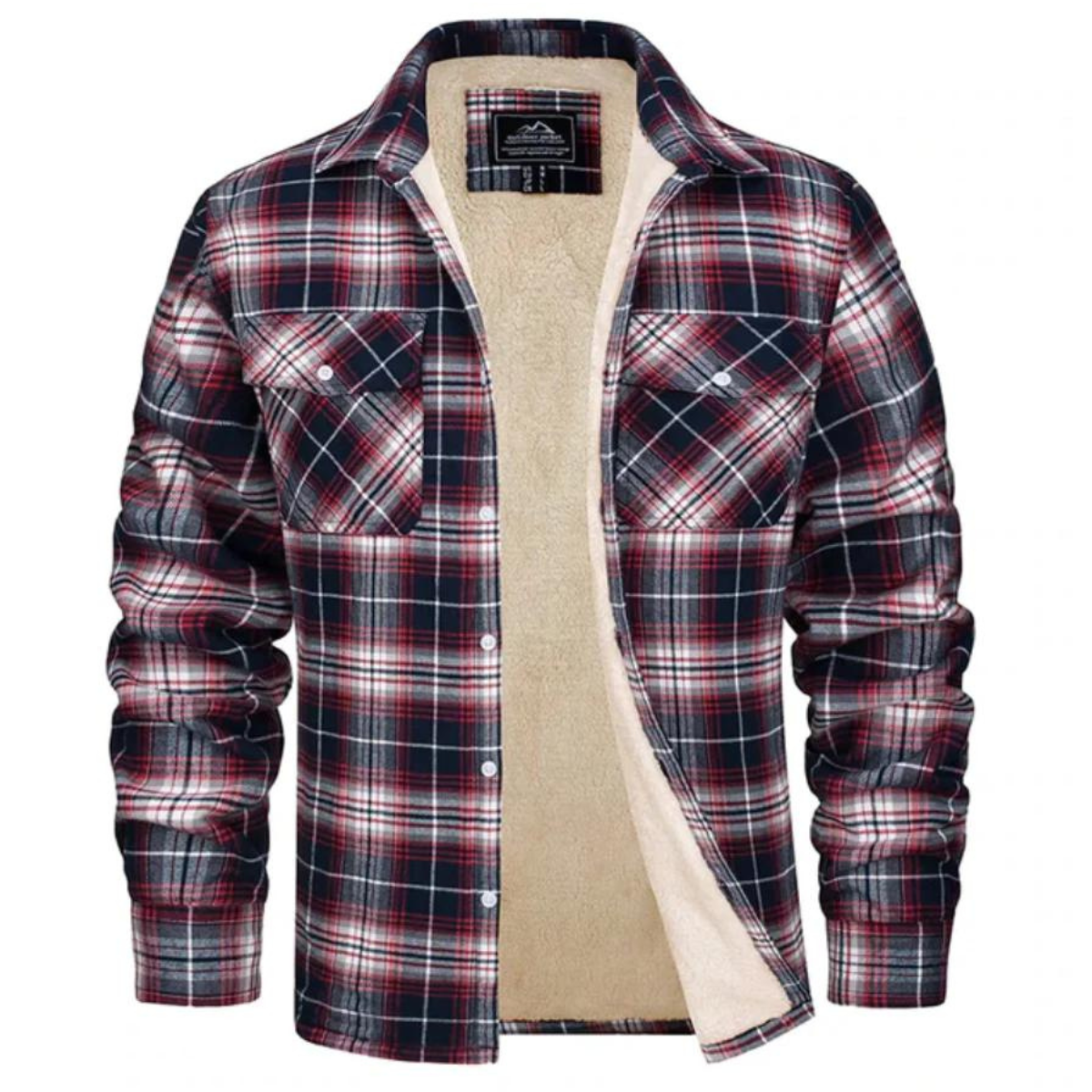 Ternet fleeceforet jakke – Lawson