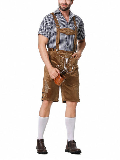 Andres – Traditionelle lederhosen med seler