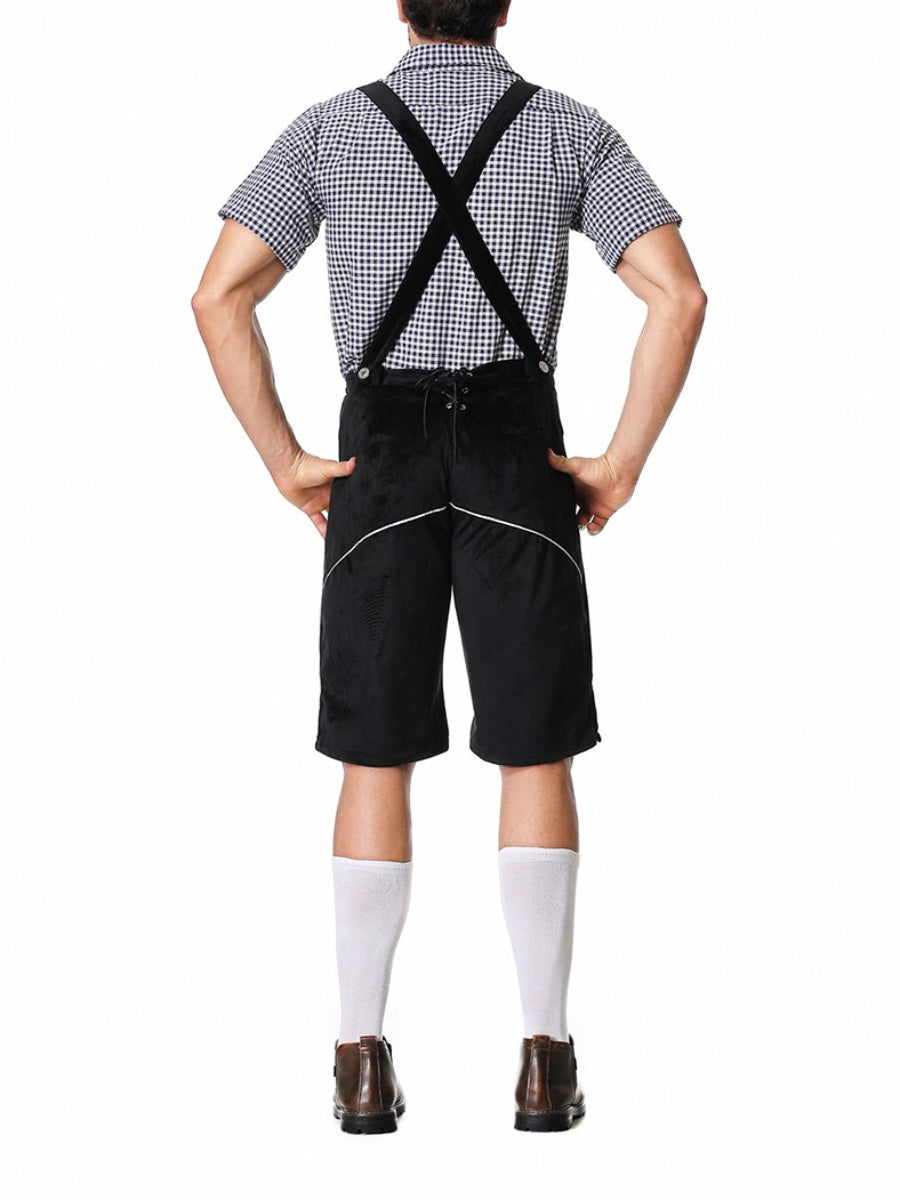 Andres – Traditionelle lederhosen med seler
