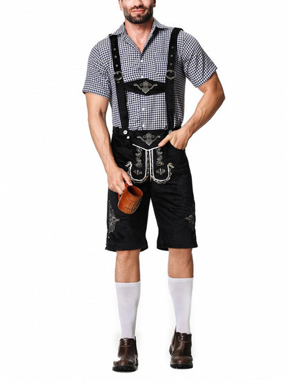 Andres – Traditionelle lederhosen med seler