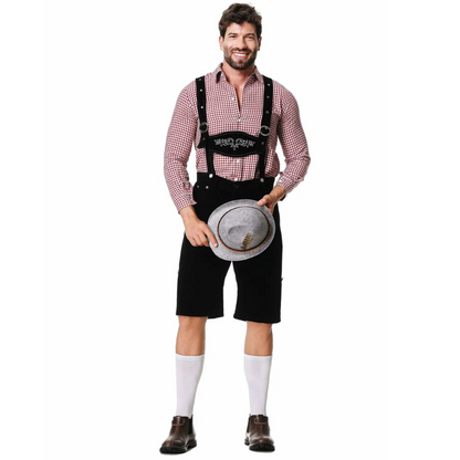 Nikolas – Klassisk lederhosen med skjorte