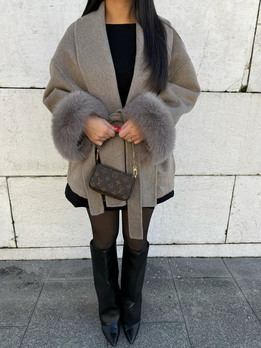 Gabriele – Elegant uldfrakke