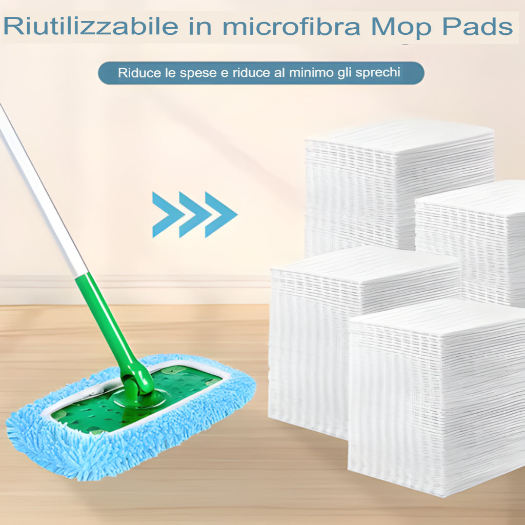 Carris – Panni per Mop Riutilizzabili (Set da 4)