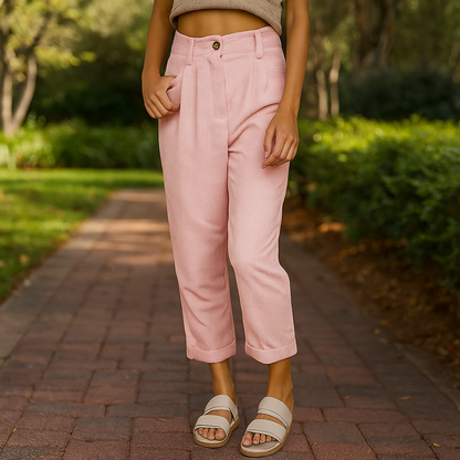 Sofie – Pantaloni in velluto a coste retrò