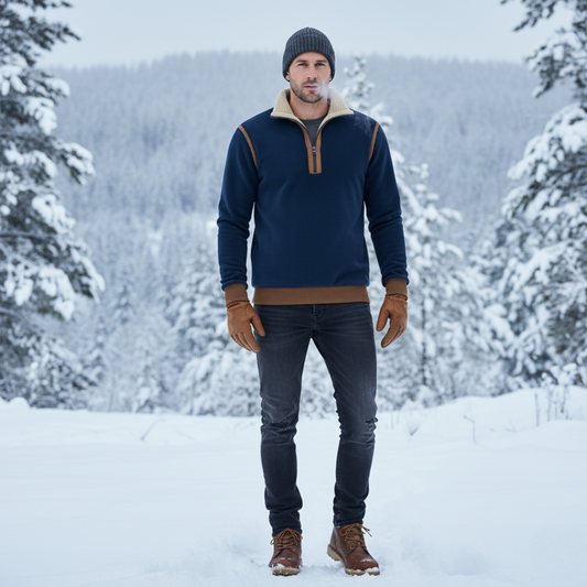 Franco – Giacca da Uomo Leggera, Calda e Versatile