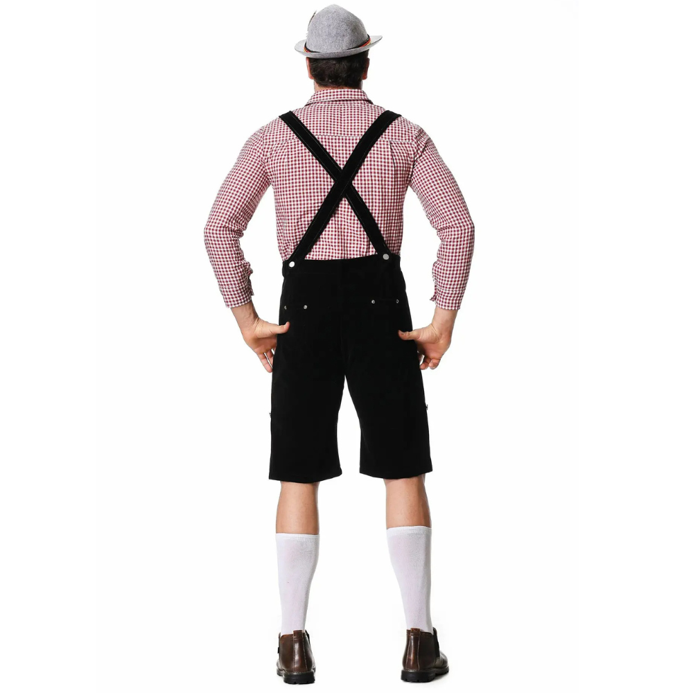 Nikolas – Klassisk lederhosen med skjorte