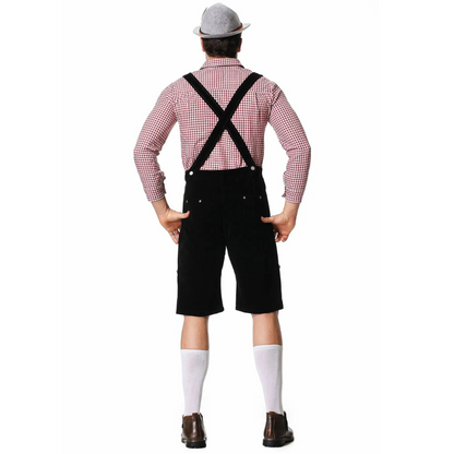Nikolas – Klassisk lederhosen med skjorte