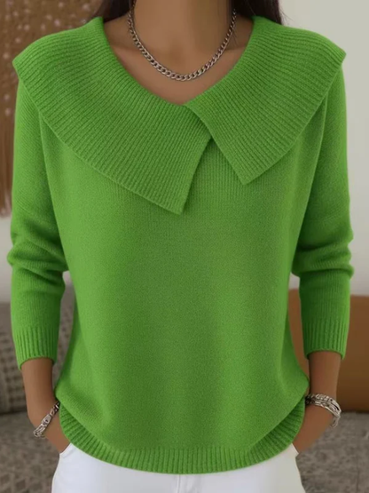 Zaira™ – Maglia Calda con Colletto Morbido