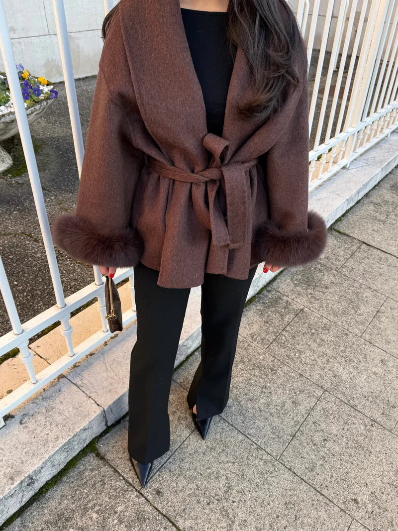 Gabriele – Elegant uldfrakke