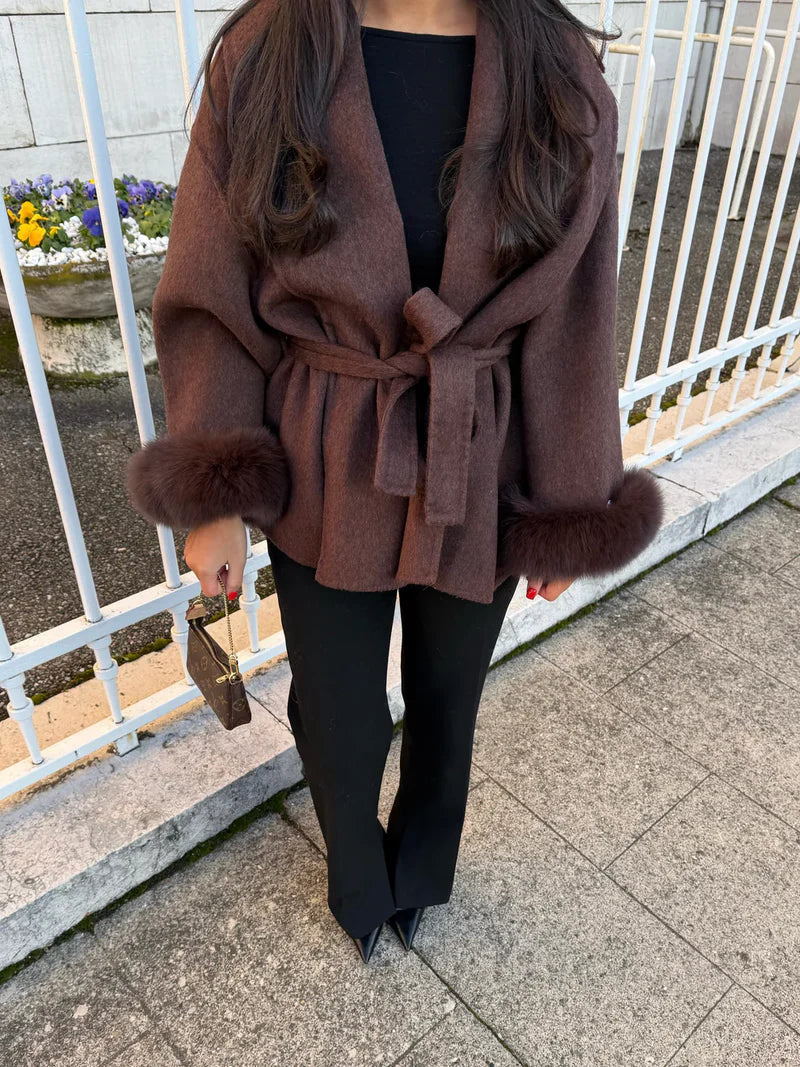 Gabriele – Elegant uldfrakke