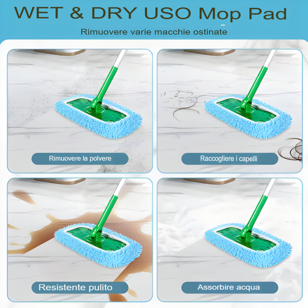 Carris – Panni per Mop Riutilizzabili (Set da 4)