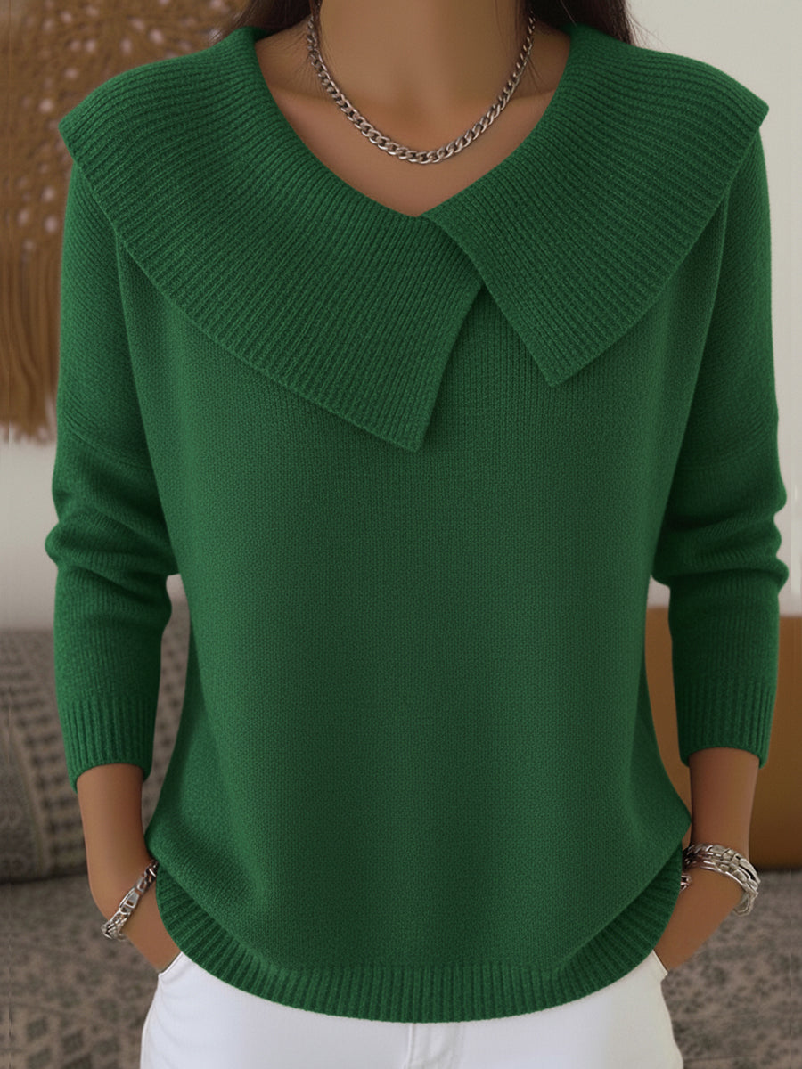 Zaira™ – Maglia Calda con Colletto Morbido