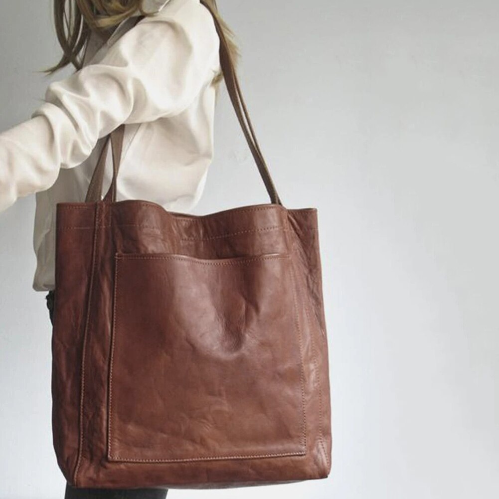 Alma – Elegant læder skuldertaske