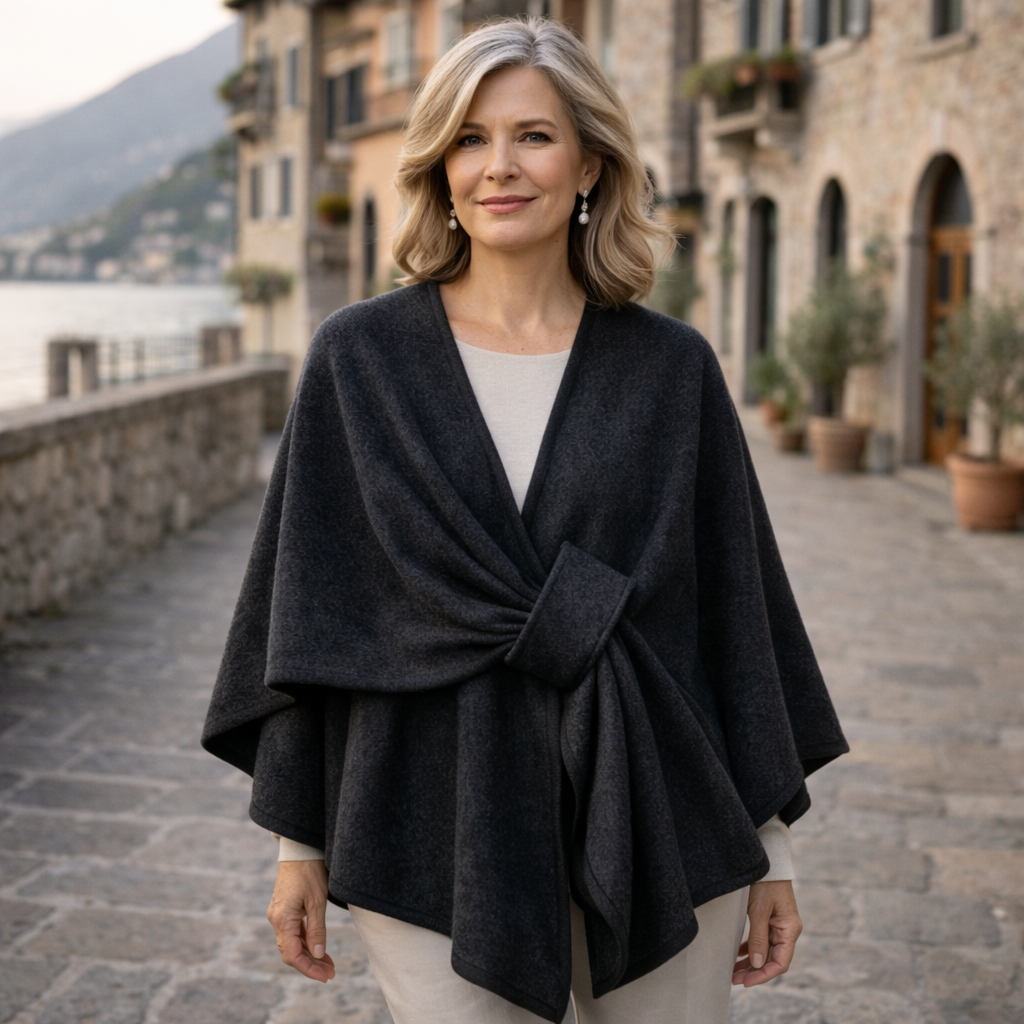 Lo Scialle Drappeggiato in Pile (Prendi 1, Ricevi 1 Gratis)