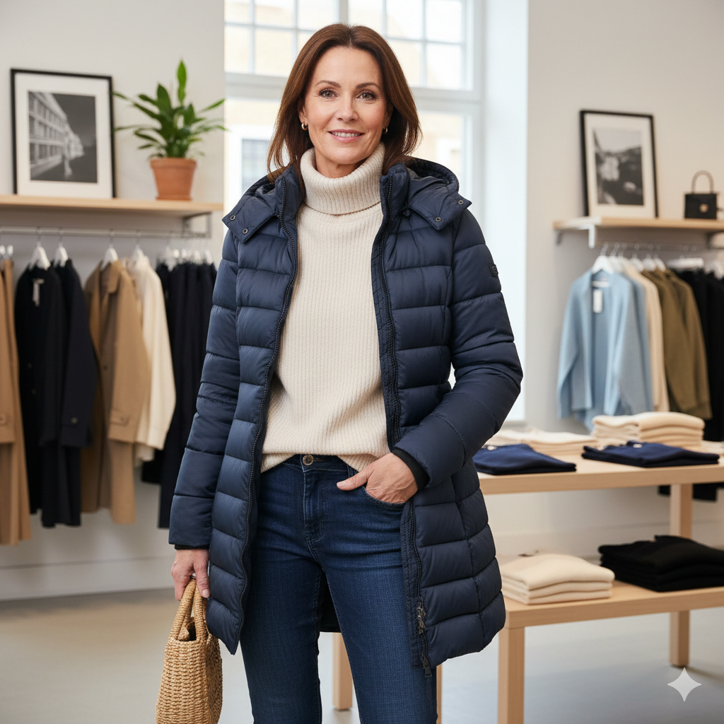 Liva – Giacca invernale imbottita con cappuccio