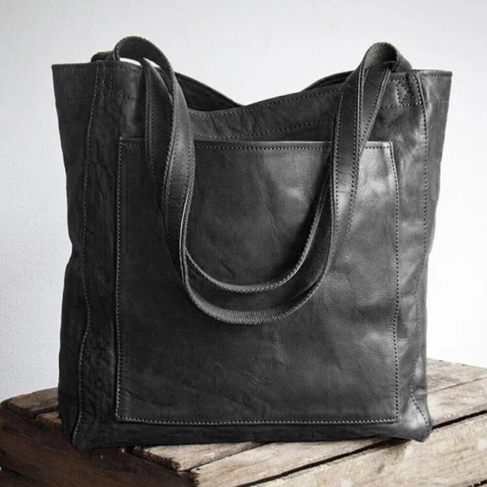 Alma – Elegant læder skuldertaske