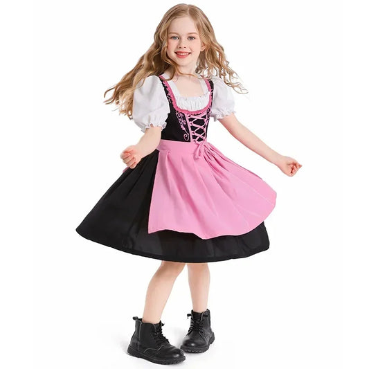 Emma – Børne dirndl med forklæde