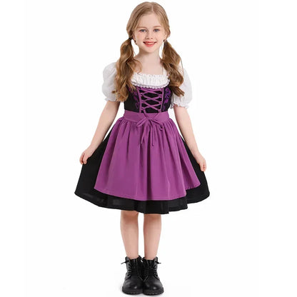 Emma – Børne dirndl med forklæde