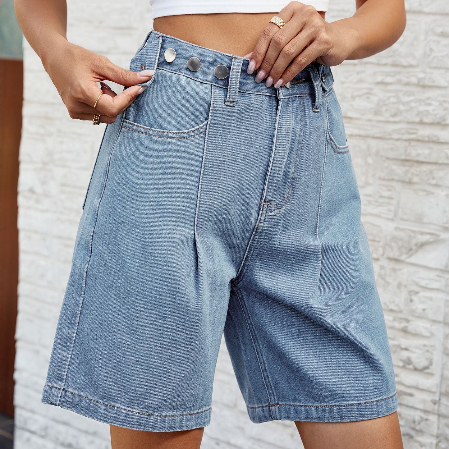 Isabela – Denim shorts estivi
