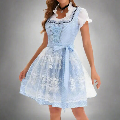 Cindy – Elegant dirndl med forklæde