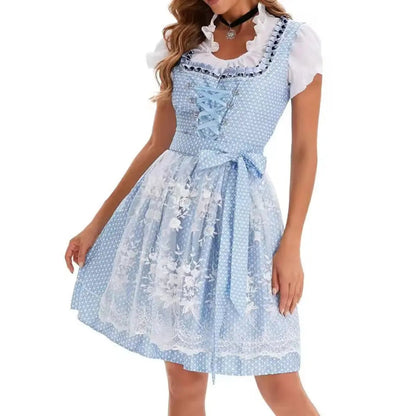 Cindy – Elegant dirndl med forklæde