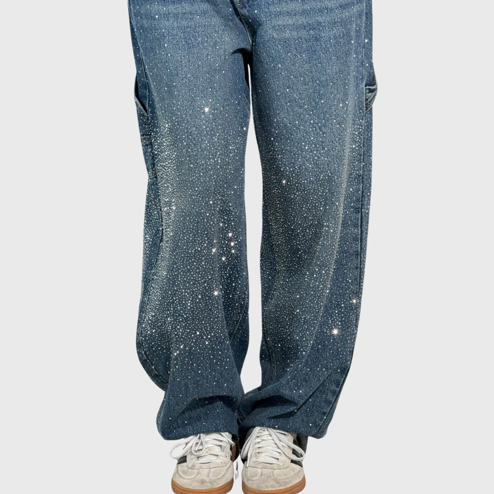 Bianca – Jeans in denim balloon carpenter
