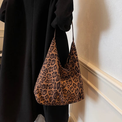 Natalia – Borsa a tracolla con stampa leopardata