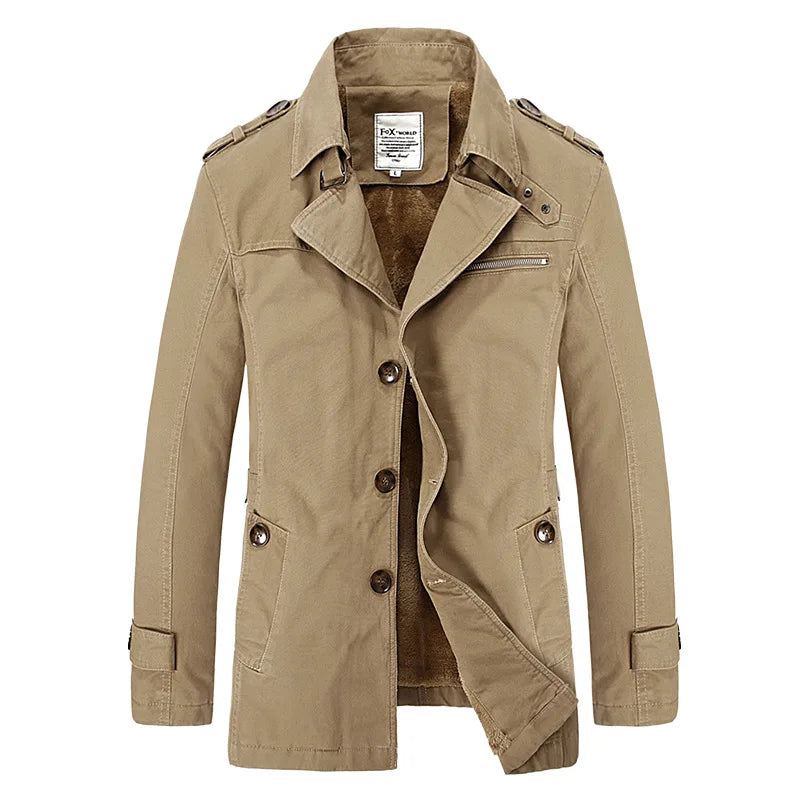 Edoardo – Giacca invernale lunga casual da uomo