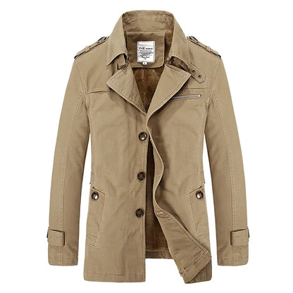 Edoardo – Giacca invernale lunga casual da uomo