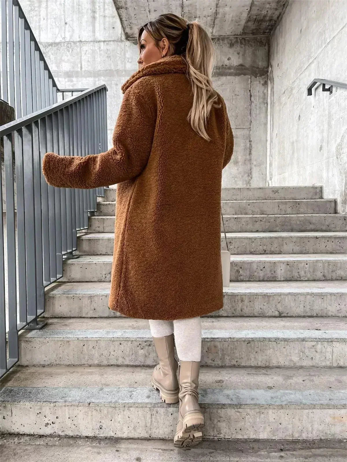 Jessica - Cappotto teddy elegante e avvolgente
