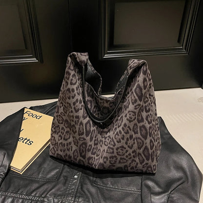 Natalia – Borsa a tracolla con stampa leopardata