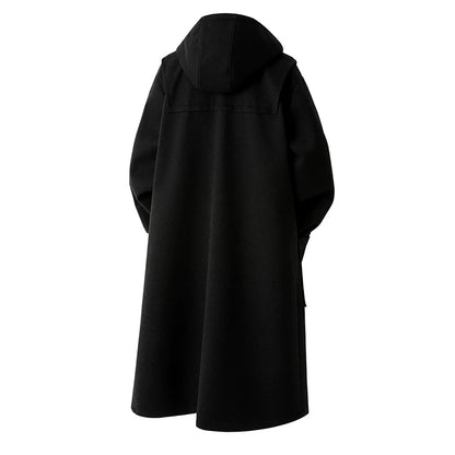 Dante - Trench spesso con cappuccio da uomo