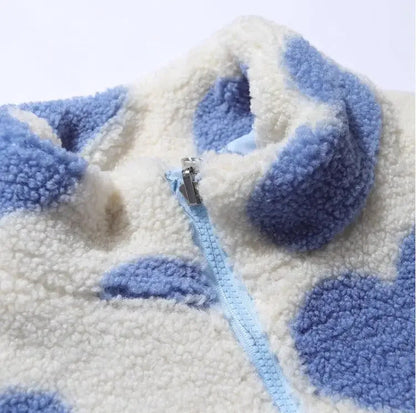 Felice – Giacca reversibile a forma di cuore