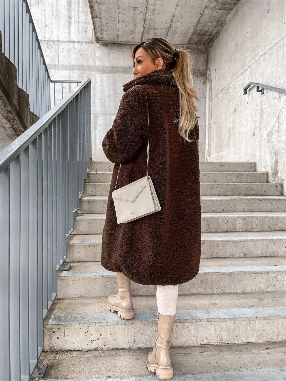 Jessica - Cappotto teddy elegante e avvolgente