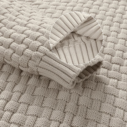 Michelangelo – Maglione girocollo lavorato a maglia da uomo