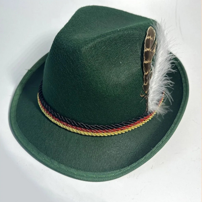 Hans – Traditionel tyrolerhat med fjer