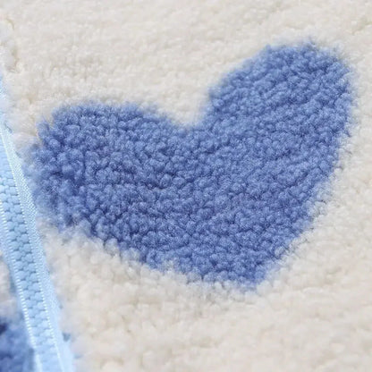 Felice – Giacca reversibile a forma di cuore