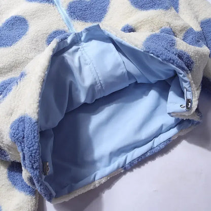 Felice – Giacca reversibile a forma di cuore