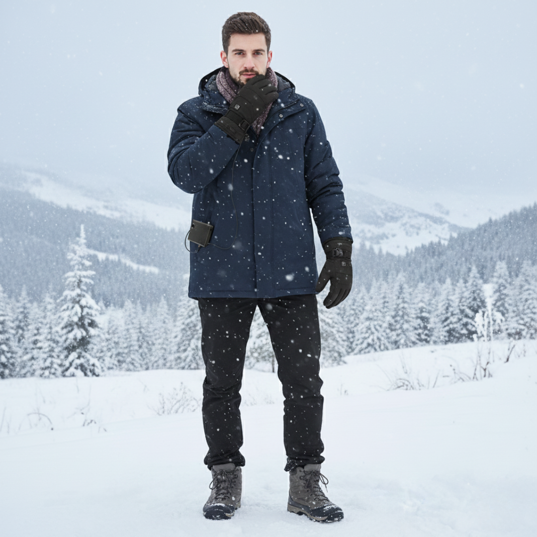 Alex  – Guanti da moto caldi invernali