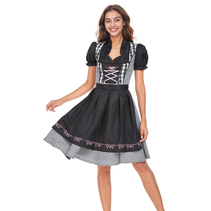 Josefine – Traditionel dirndl med forklæde