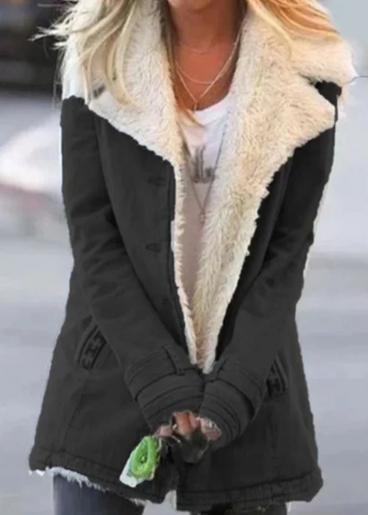 Dahlia – Giacca invernale con faux fur