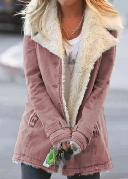 Dahlia – Giacca invernale con faux fur