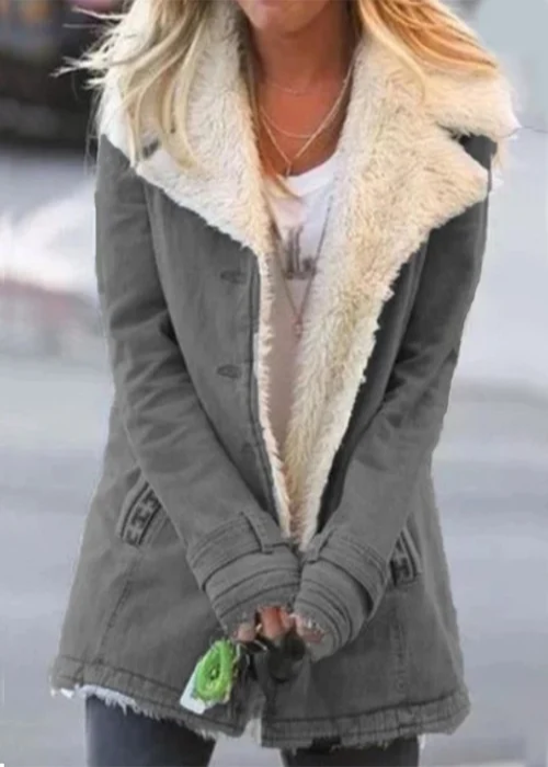 Dahlia – Giacca invernale con faux fur