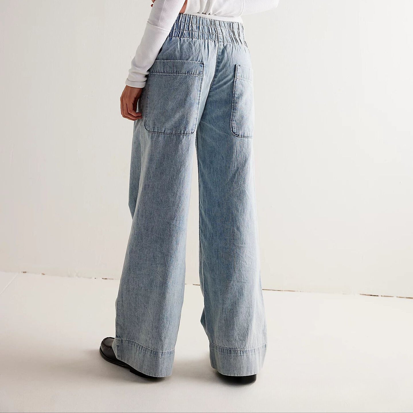 Laurel – Jeans boho in denim morbido