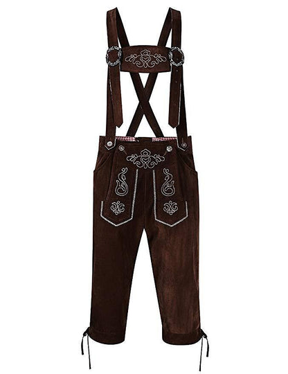 Jonas – Klassiske lederhosen med broderi