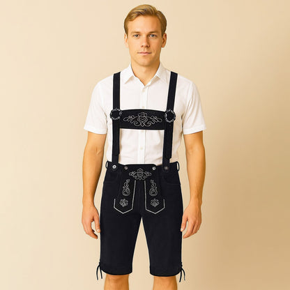 Jonas – Klassiske lederhosen med broderi