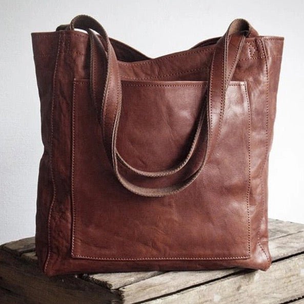 Alma – Elegant læder skuldertaske